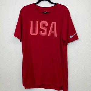 Nike Dri-Fit Tee USA Men’s Size Medium
